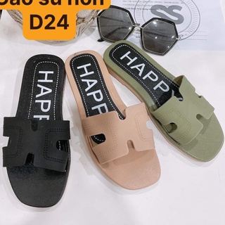 DÉP CHỮ H NHỰA DẺO HAPPY NỮ