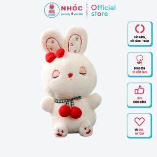 Gấu Bông Thỏ Cherry Bông Mềm Hàng Cao Cấp Đồ Chơi Cho Bé An Toàn Dễ Thương Size Lớn Nhiều Màu -NHÓC