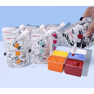 [Mua 1 tặng 1] Màu Gouache Túi 100ml - Quà đọc mô tả