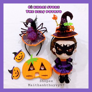 Giày 5cm cho doll - Giày cột dây cổ cao cho doll 20cm - Giày cho doll identity v