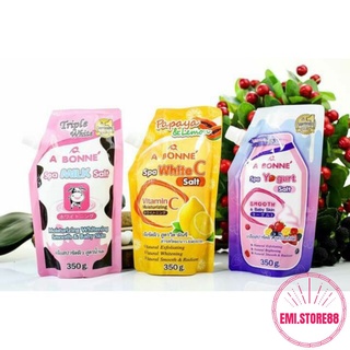 Muối Tắm Sữa Bò / Muối Tắm Tẩy Tế Bào Chết A Bonne Spa Milk Salt Thái Lan 350gr