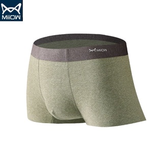Quần lót nam cotton tinh khiết graphene siêu mỏng thoáng khí Miiow, quần sịp lạnh boxer Nidoshop - M1812