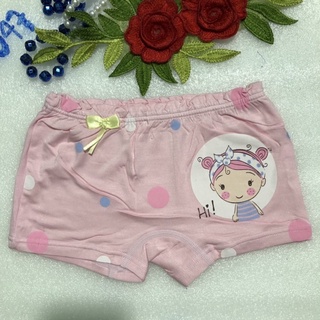 Set 10 Quần đùi bé gái cotton, quần chíp đùi bé gái