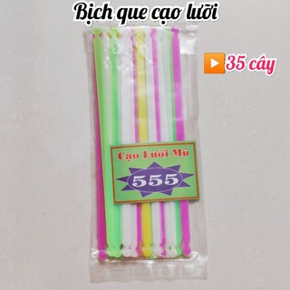 Bịch que cạo lưỡi mủ (35 cây)