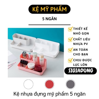 [SGD] Khay Đựng Mỹ Phẩm - Kệ Đựng Đồ Trang Điểm, Đồ Dùng Cá Nhân, Phụ Kiện 5 Ngăn 8839