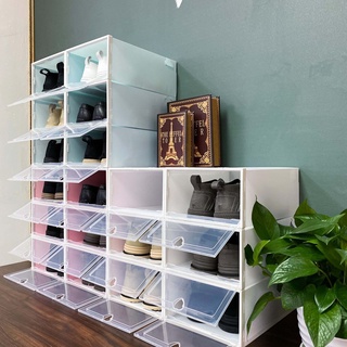 Hộp Đựng Giày Nhựa Cứng Tiện Lợi Hộp Đựng Giày Đa Năng Giá Rẻ (Mua 1 tặng 1 Hút Ẩm)