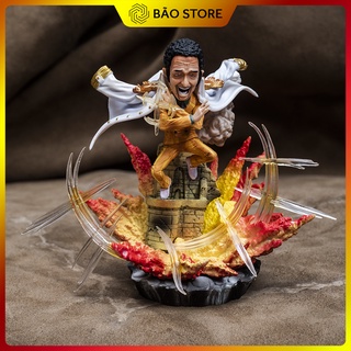 Mô hình One Piece Đô đốc hải quân Kizaru, mô hình OnePiece Figure Đô đốc hải quân Kizaru khỉ vàng Bão Store