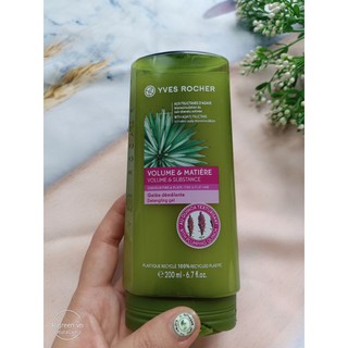 Kem Xả Chăm Sóc Tóc Mảnh , bồng bềnh tóc Yves Rocher 200ml