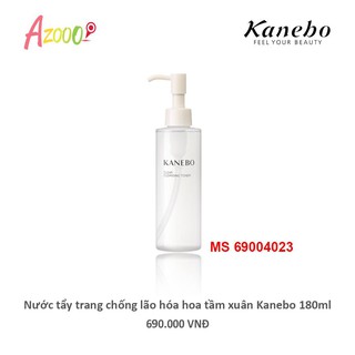 Nước tẩy trang chống lão hóa hoa tầm xuân Kanebo 180ml