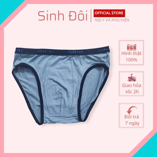 Quần lót nam tam giác cao cấp cotton lưng nhỏ bền đẹp, thoáng mát, thấm hút mồ hôi, co giãn thoải mái