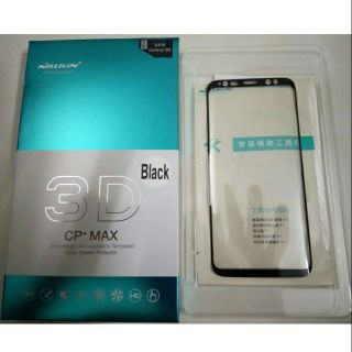 [Mã ELHA9 giảm 15% đơn 50K] Kính cường lực Nillkin full màn galaxy s8 đen