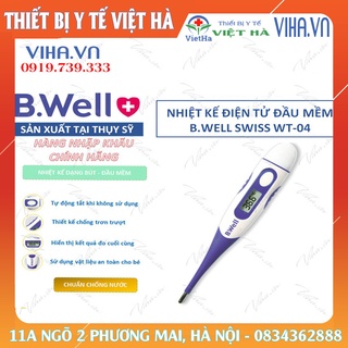 Nhiệt Kế Điện Tử B-WELL - WT-04 - Cực Chính Xác ( Hàng Chính Hãng SX Tại Thụy Sỹ)