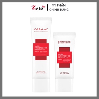 Kem chống nắng Cell Fusion C Laser / Clear / Toning Suncreen Đỏ / Xanh