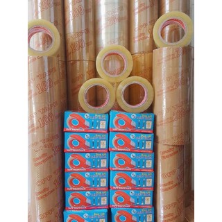 Kéo cắt băng keo và 1 cuộn băng keo