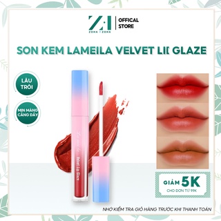 Son kem Lameila Velvet Lip Glaze son môi lì mịn lâu trôi nội địa Trung ZH-SK-L01