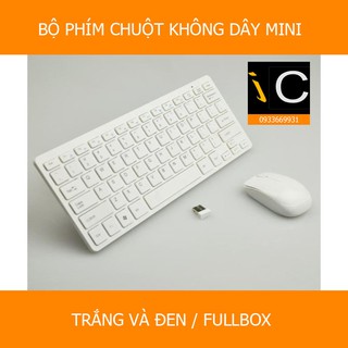 Bộ phím chuột mini không dây siêu bền!