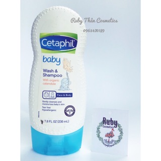 Sữa Tắm Cetaphil Baby Wash &amp; Shampoo ( Chai 230ml)