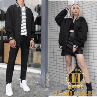 Áo bomber trơn tay bồng fom 65kg siêu hot HARI