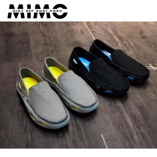 Giày nam, giày lười vải Tideline Cross siêu êm mềm nhẹ, bền đẹp. thoáng khí, không hôi chân cho nam