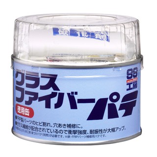 Chất Ma Tít Trám Vết Nứt Bộ Phận Aero, Frp Glass Fiber Putty B-179 SOFT99 400GR