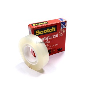 Băng Keo 3M 600 Scotch Thử Mực Thử Sơn Transparent 12.7mm*32.9m