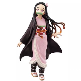 mô hình Kimetsu no yaiba - Mô hình Thanh Gươm Diệt Quỷ Nezuko cao 17cm bằng PVC cao cấp (Có clip, ảnh thật)