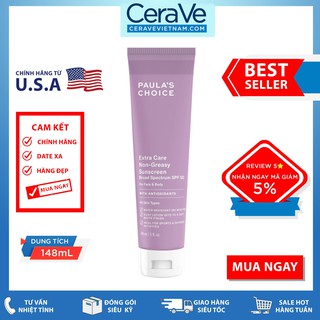 [2320] Kem chống nắng Paula's Choice Extra Care Non-Greasy Sunscreen SPF 50 (148mL)
