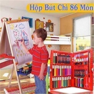 Hộp bút màu 86 chi tiết cho bé thỏa sức sang tạo - đảm bảo về chất lượng - ko tốt xin hoàn tiền