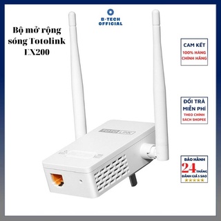 Bộ mở rộng sóng WiFi TOTOLINK EX200 - Hàng Chính Hãng