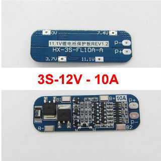 MẠCH BẢO VỆ PIN 3S-12V XẢ 10A