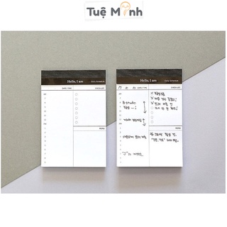 [Mã LIFE0704ALL giảm 10% đơn 50K] 50 tờ note kế hoạch dạng xé nhỏ nhắn tiện lợi NO12