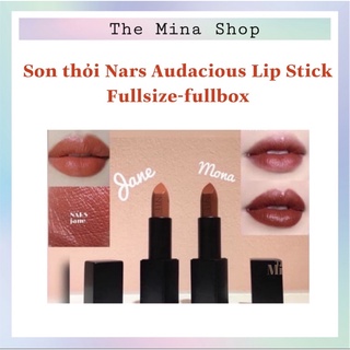 Son thỏi NARS Audacious Lipstick order sale màu Mona, Jane, Rita bản thường &amp; Limited 2020