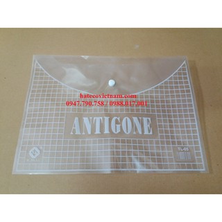 Túi Clearbag khổ A mỏng TL05 (túi khuy, túi cúc, bìa nút)
