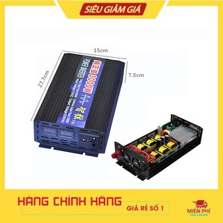 Bộ Đổi Nguồn 12V Lên 220V 3000W Sin Chuẩn