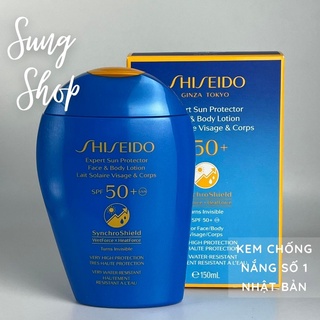 Kem chống nắng Shiseido Global Sun Care chống nước SPF50 150ml