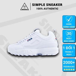 Giày FILA Chính Hãng FREESHIP Fila Disruptor 2 Hàn Quốc Chuẩn Auth - Giày Sneaker Thể Thao Nam Nữ - Simple Sneaker