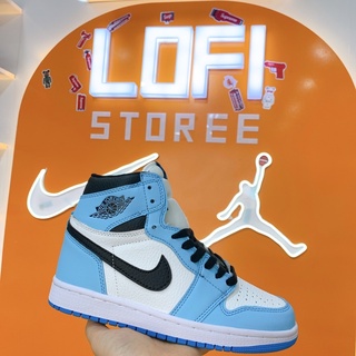 Giày Sneaker Jordan Xanh Dương Logo Đen [Full Box Phụ Kiện Freeship] Giày Thể Thao Nam Nữ Hot Trend