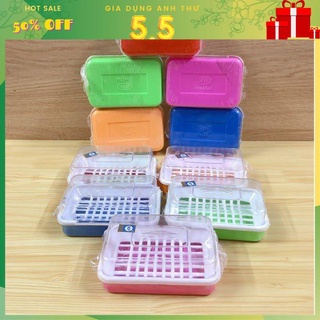 [Rẻ vô địch] Hộp đựng xà bông nhà tắm nhỏ gọn - tiện dụng - Hộp đựng xà bông phù hợp cho gia đình