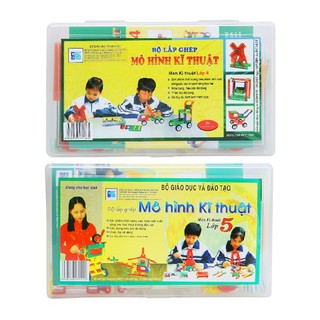 Bộ lắp ghép mô hình kỹ thuật lớp 4, lớp 5