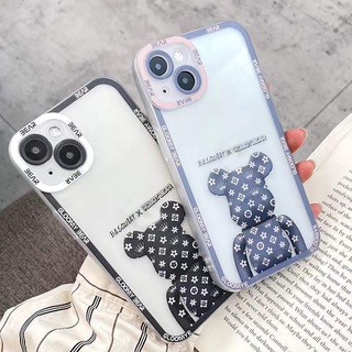 Ốp Điện Thoại Mềm Hình Gấu Cho IPhone 13 13pro 12promaxSE2 2020/11 Pro MAX / 6S/ 7 / 8 Plus/ XR
