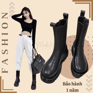 Boot Nữ Cổ Cao Giày Bốt Nữ Cao Cổ Thời Trang Da Mềm Siêu Hot