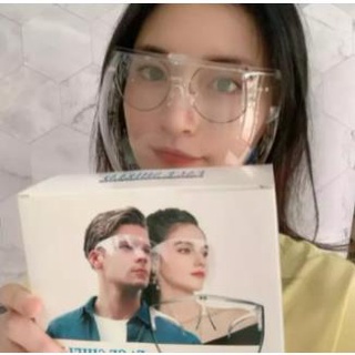 Kính Chống Giọt Bắn Phòng Dịch Bảo Hộ Full Face Trong Suốt - Mặt Nạ Chống Giọt Dầu Văng Bắn Chống Bụi gió THỜI TRANG