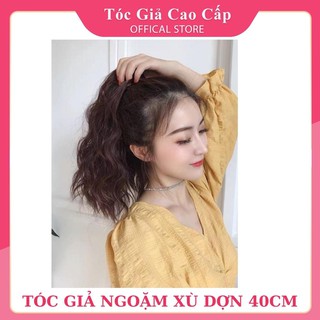 Tóc giả ngoặm xù ngắn FREESHIP❤️ 40cm