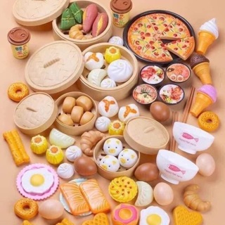 Bộ đồ chơi bánh bao siêu yêu cho bé - loại hộp 88 chi tiết