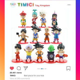 [SON002] Mô hình Dragon Ball - Figure WCF 13 nhân vật cao 8cm