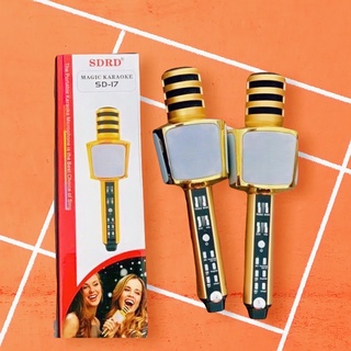 Micro hát karaoke bluetooth SD-17 Model mới chất âm cực hay Rất Hay