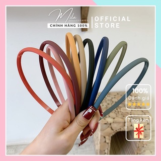 Bờm tóc hàn quốc nữ cute xinh MILA PK105 ❤️SIÊU XINH❤️ phong cách hàn quốc 9 màu lựa chọn Mila Accessories