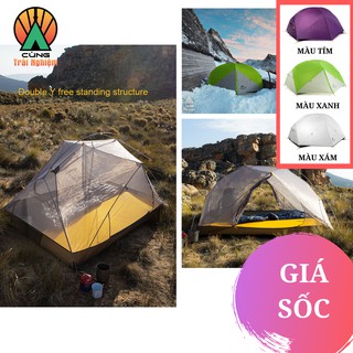 [CHÍNH HÃNG] Lều 2 Người Gấp Gọn Naturehike Chống Nước Chống Thấm Khung Hợp Kim Nhôm Cho Dã Ngoại Cắm Trại NH17T007-M