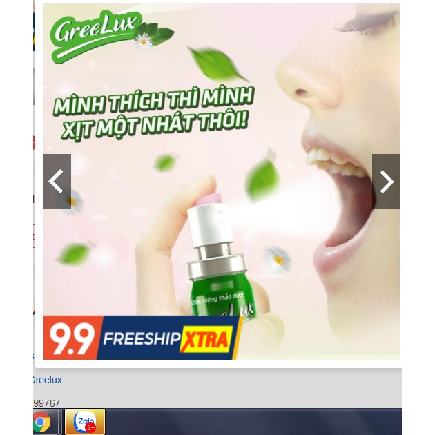 ✔️️️GreeLux xịt thơm miệng