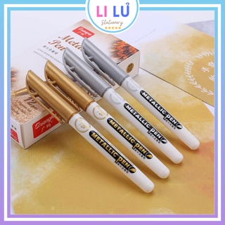 Bút Metallic màu ánh nhũ kim loại dùng vẽ calligraphy nghệ thuật DIY. MS: GN560
